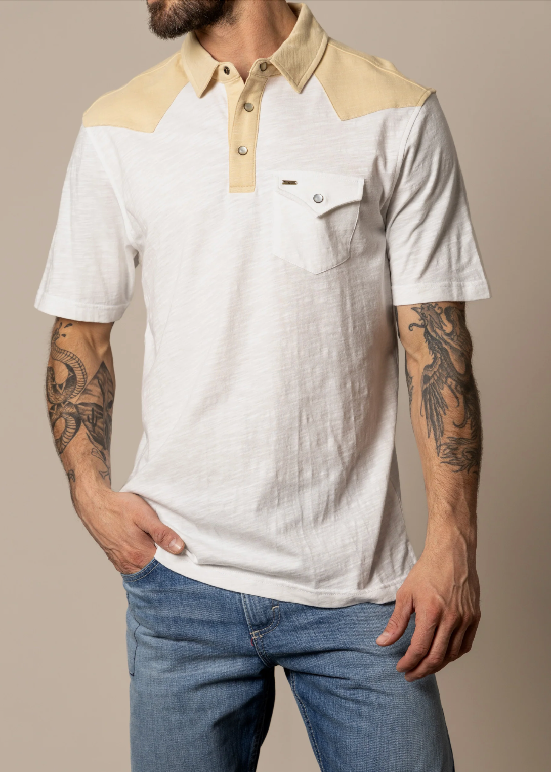 kimes ranch 1992 dress shirt Kimes Ranch Men's 1992 Striped Long Sleeve Button-Down Western Shirt