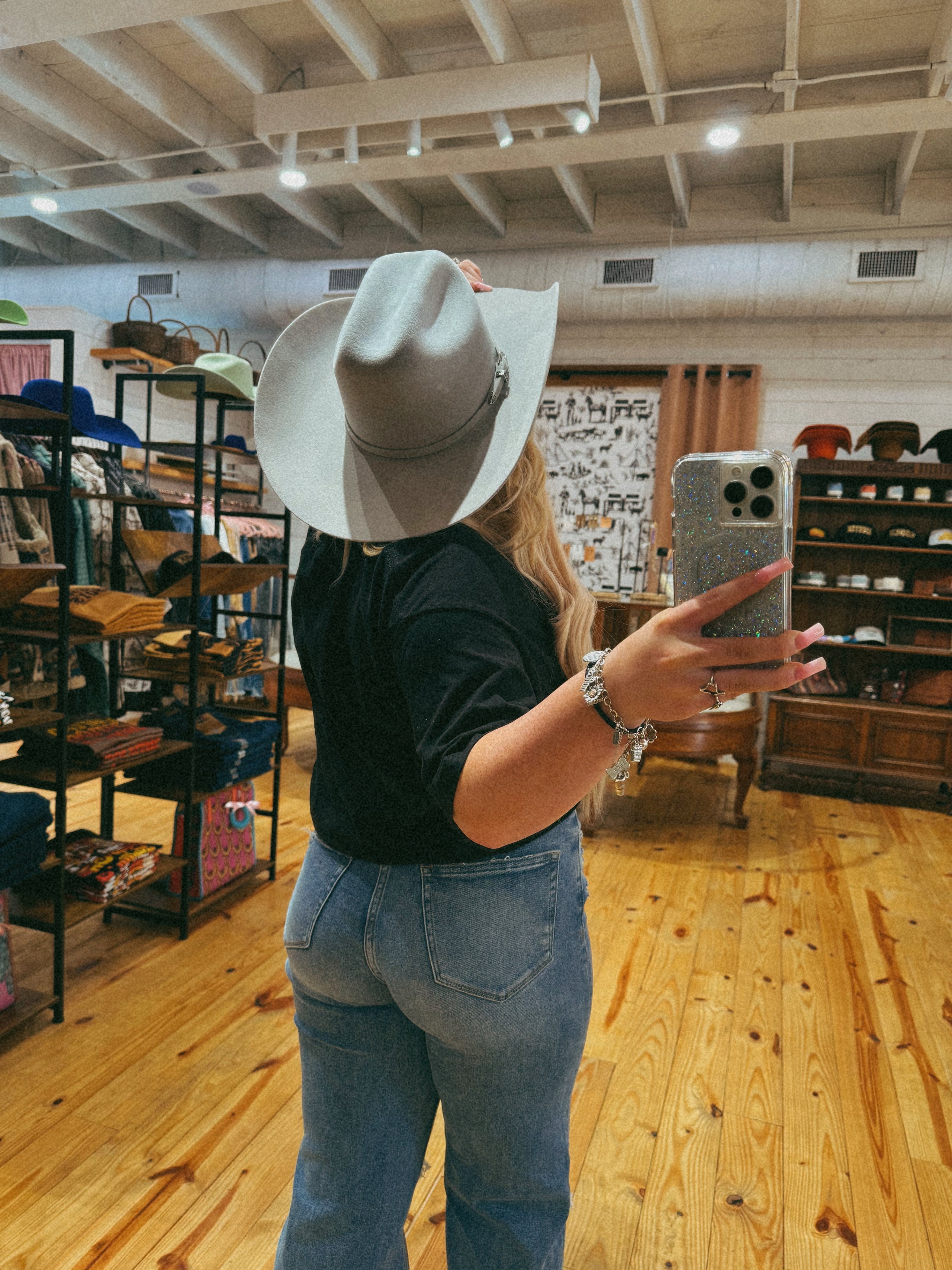 Platinum Cowboy Hat Gobel West